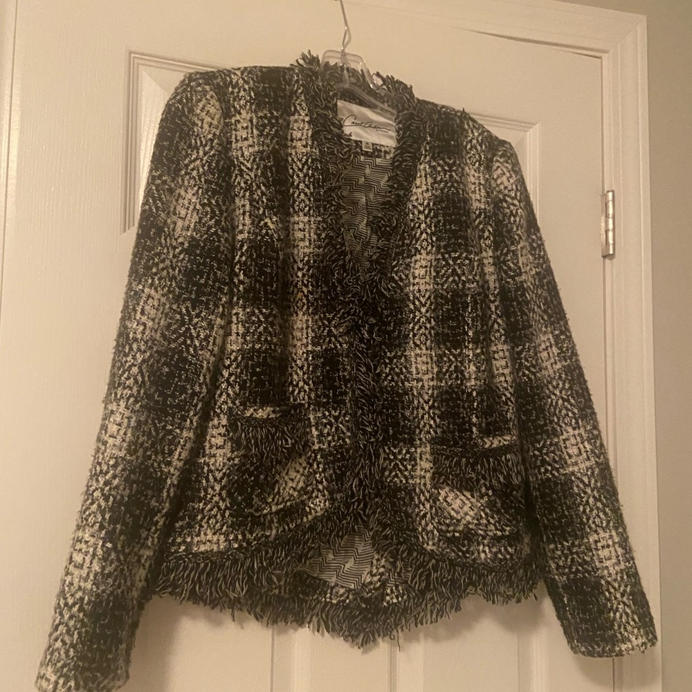 Adorable Carol Anderson Tweed Jacket Size 4